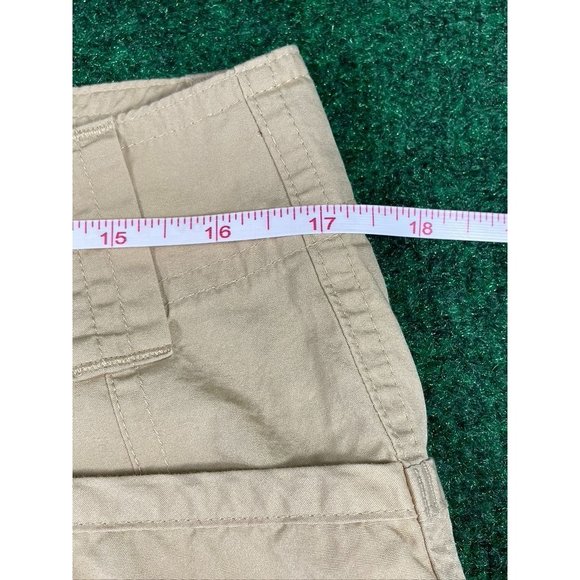 Patagonia Tan‎ Organic Cotton Outdoor Shorts Womens Sz 8 - Picture 6 of 9